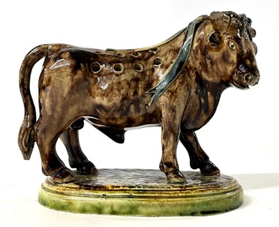 Lot 331 - A 19th Century novelty hat pin holder modelled...