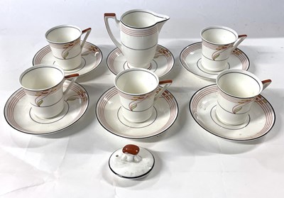 Lot 337 - A Royal Doulton part tea set in the Lyric...