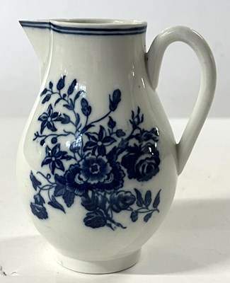 Lot 353 - An 18th Century Worcester porcelain milk jug...