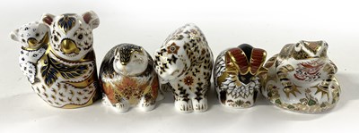 Lot 364 - Quantity of Royal Crown Derby paperweights...