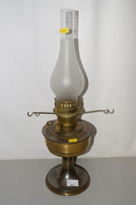 Lot 501 - 19th Century copper oil lamp