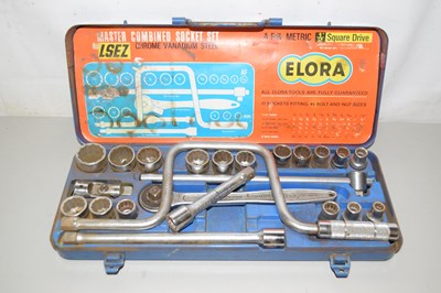 Lot 524 - Cased socket set