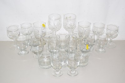 Lot 535 - Selection of various household glass ware...