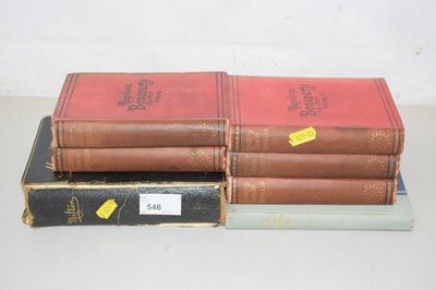 Lot 546 - Selection of various small vintage books