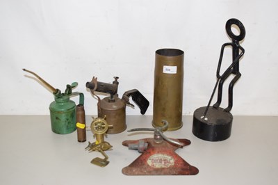 Lot 550 - Selection of various vintage metal wares...