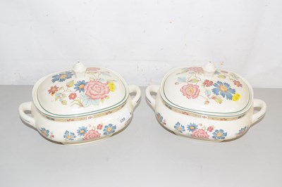 Lot 559 - A pair of Myott Orient tureens