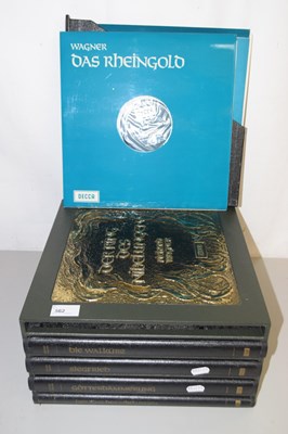 Lot 562 - Cased set of LP records, Wagner Ring Cycle