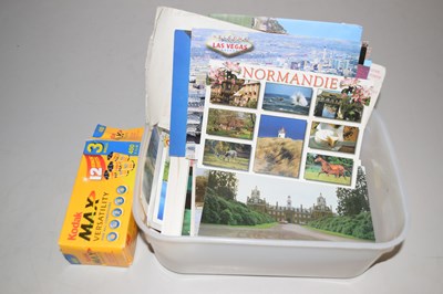 Lot 564 - Assortment of various colour postcards etc