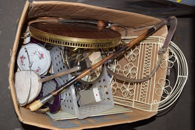 Lot 579 - Box of assorted clearance sundries including...