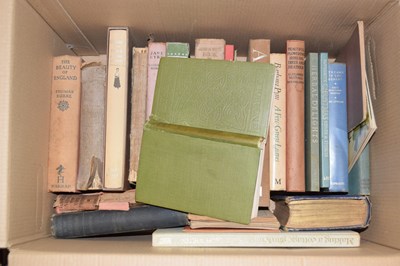 Lot 592 - Box containing a selection of various older books