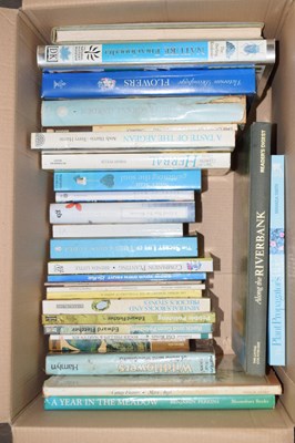 Lot 594 - Box of various books, mostly flora/fauna...