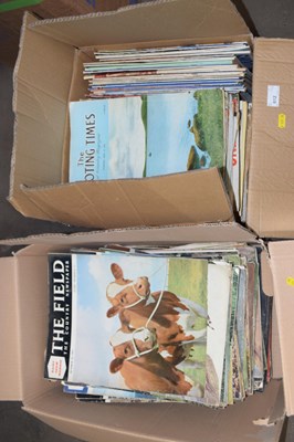 Lot 612 - Two boxes containing a quantity of vintage...