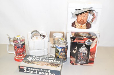 Lot 645 - Quantity of various collectable steins...