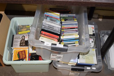 Lot 650 - Three boxes containing a large collection of...