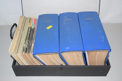 Lot 662 - A collection of various opera magazines