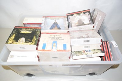 Lot 675 - Box containing a large quantity of classical...