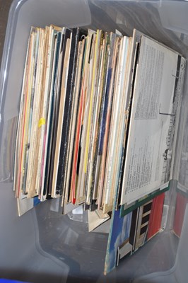 Lot 681 - Box containing a quantity of assorted LP records