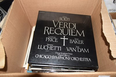 Lot 720 - Box containing a quantity of various classical...