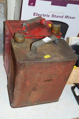 Lot 723 - Two vintage oil cans