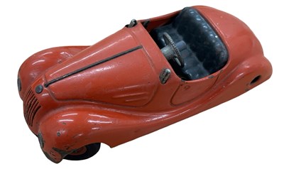 Lot 187 - A tinplate Schuco 'Akustico 2002' clockwork car.