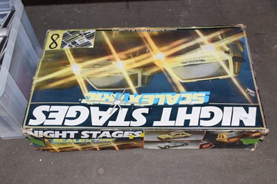 Lot 726 - Scalextric Night Stages set (unchecked)
