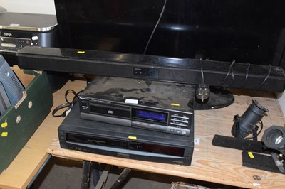 Lot 737 - Panasonic CD player together with Panasonic...