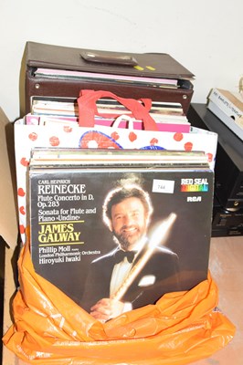 Lot 744 - Quantity of various LP records