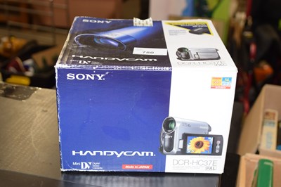 Lot 780 - Boxed Sony Handycam camcorder