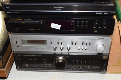 Lot 782 - Marantz CD player together with vintage Rotel...