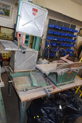 Lot 858 - A Kity 612 band saw together with a Kity 635...