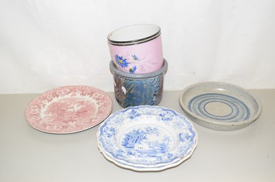 Lot 144 - Mixed Lot: Jardinieres, Victorian decorated...