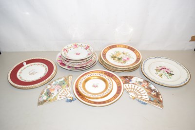 Lot 147 - A collection of various 19th Century dessert...