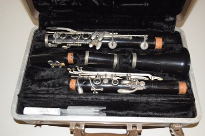 Lot 60 - A cased clarinet