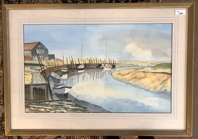 Lot 159 - Doreen Hartley (British), Norfolk Estuary...