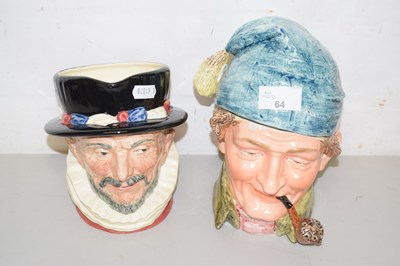 Lot 64 - A Beefeaters character jug and a Royal Dux...