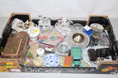 Lot 84 - A box of assorted bygones and miniatures