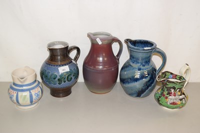 Lot 183 - A group of various jugs