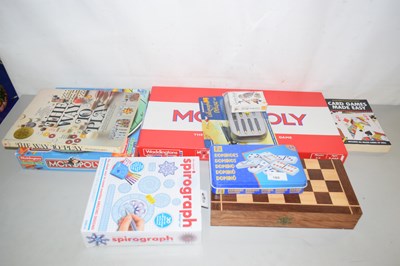 Lot 188 - A quantity of various board games etc