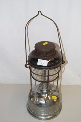 Lot 43 - A vintage storm lantern