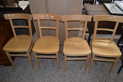 Lot 278 - Four modern kitchen chairs