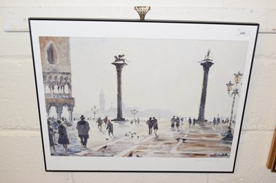 Lot 248 - Winter in Venice,limited edition print