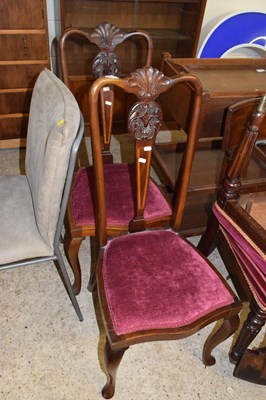 Lot 334 - A pair of late 19th Century mahogany and...