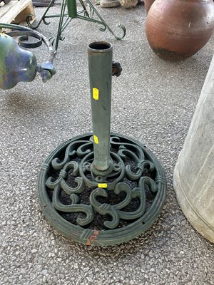 Lot 290 - cast iron umbrella stand