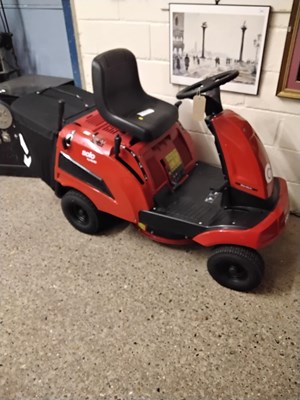 Lot 249 - An as new Alko Solo R7 ride on mower with key...