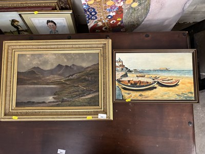 Lot 895 - A 19th Century school study of a highland loch...