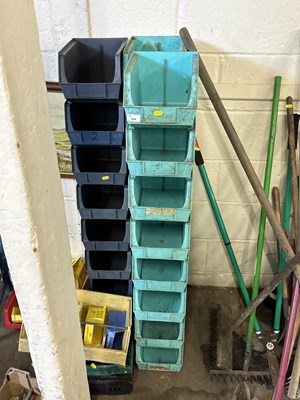 Lot 904 - Quantity of plastic workshop storage bins