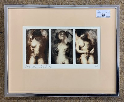 Lot 98 - Ian MacCulloch (b.1935) 'Studio Nude', etching,...