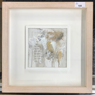 Lot 100 - Sally Maccabe (British/ Cornish), "Five Weeks...