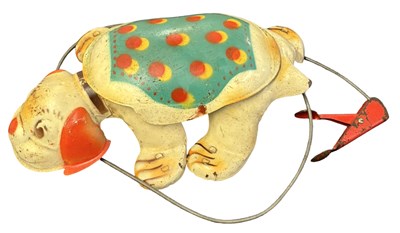 Lot 200 - A vintage MOBO grip-squeeze moving puppy