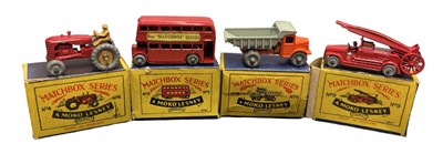 Lot 137 - Four Matchbox Series / Moko Lesney boxed...